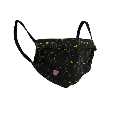 MASQUE VISAGE  BLACK CAT