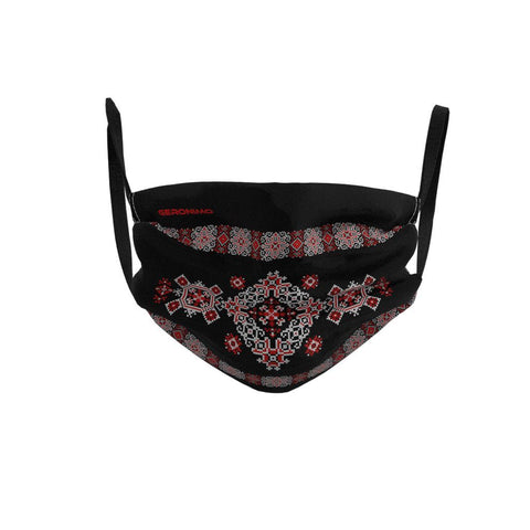 MASQUE VISAGE  BULGARIAN EMBROIDERY BLACK