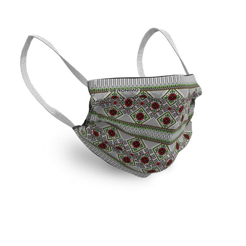 MASQUE VISAGE  BULGARIAN EMBROIDERY WHITE